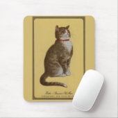 Peake, Chessie's Old Man tomcat tabby cat マウスパッド (マウス)