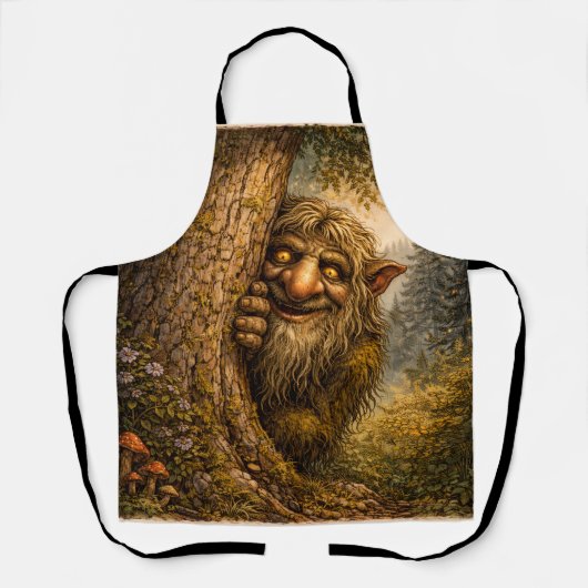 Peaking Norwegian Troll, Apron エプロン (正面)