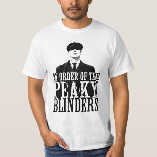 「Peaky Blindersクラシック」 Tシャツ (正面)