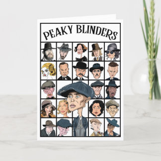 Peaky Blindersグリーティングカード サンキューカード