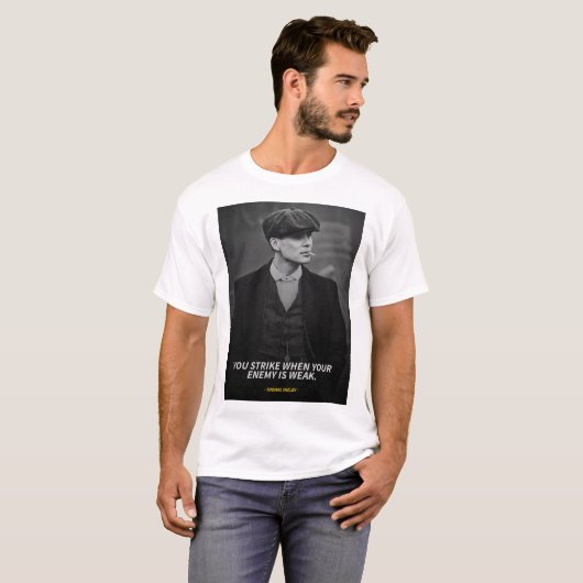 Peaky blinders quotes T-Shirt Tシャツ (正面フル)