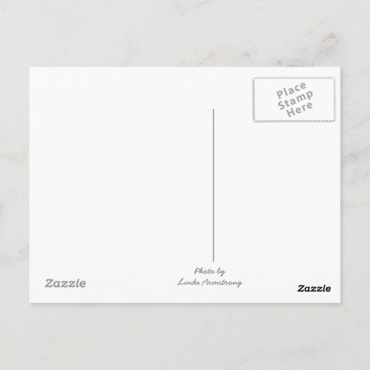 peanut湖の近く、頂点に達されたビュート、COの郵便はがき ポストカード (裏面)