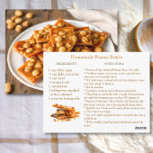 Peanut Brittle Recipe  ポストカード