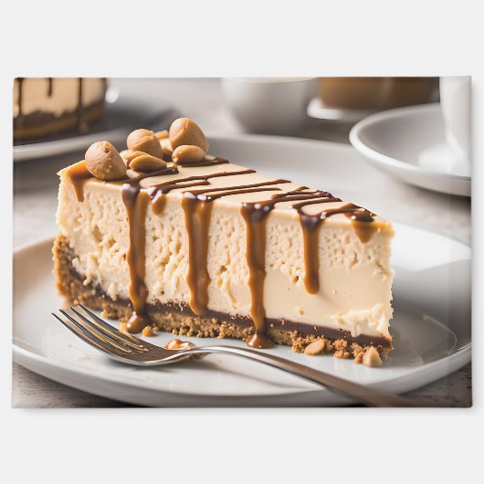 Peanut Butter Cheesecake マグネット (正面)