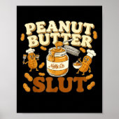 Peanut Butter Funny Peanut Butter Lovers Apparel  ポスター (正面)