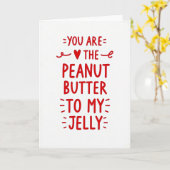 Peanut Butter Jelly Love Card カード (黄色い花)