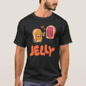 Peanut Butter & Jelly Matching Couple Proposal Tシャツ (正面)