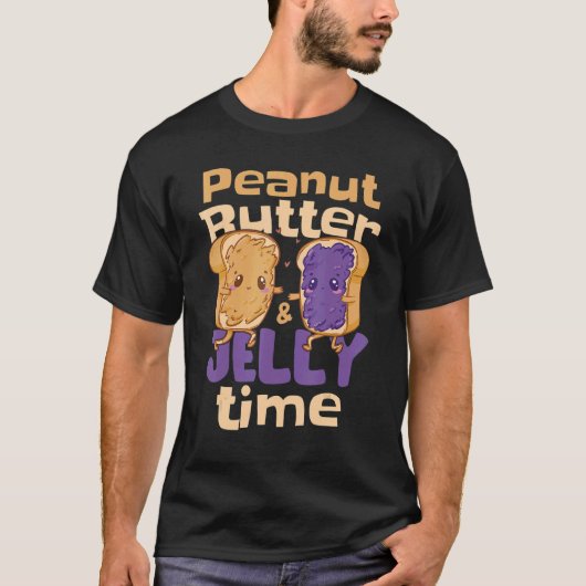 Peanut Butter Jelly Time Tシャツ (正面)