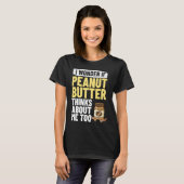Peanut Butter Nut Peanut Recipes Biscuit Tシャツ (正面フル)