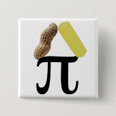 Peanut Butter Pi Button 缶バッジ (正面)