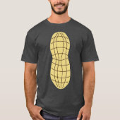 Peanut Costume salty nuts ball game shelled Tシャツ (正面)