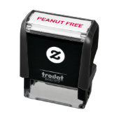 Peanut Free Allergy Friendly セルフインキングスタンプ (商品)