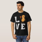 Peanut Love - Peanut Lover Funny Peanut Cute Peanu Tシャツ (正面フル)