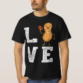 Peanut Love - Peanut Lover Funny Peanut Cute Peanu Tシャツ (正面)