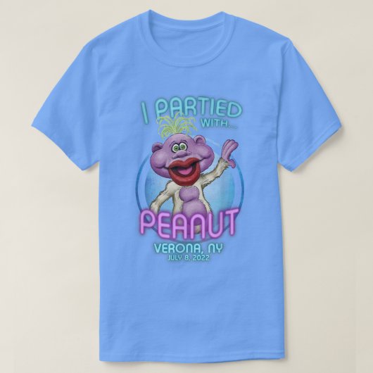 Peanut Verona, NY (2022) Tシャツ (デザイン正面)