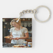 Peanutbutter and Jelly Sandwich Custom キーホルダー (裏面)