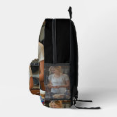 Peanutbutter and Jelly Sandwich Custom プリントバックパック (右)