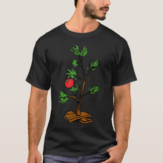 Peanuts Charlie Brown Holiday Tree  Tシャツ