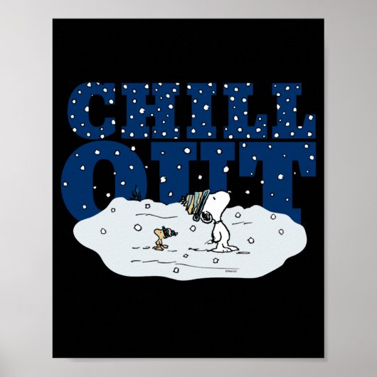Peanuts Chill Out  ポスター (正面)