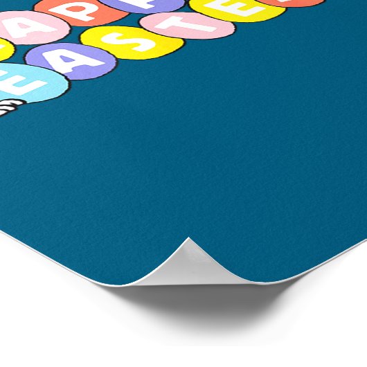 Peanuts happy easter Peanuts happy easter  ポスター (角)