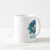 Peanuts | Snoopy Astronaut “I Need Space” コーヒーマグカップ (正面右)