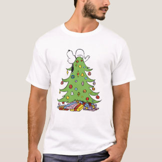 peanuts snoopy christmas tシャツ