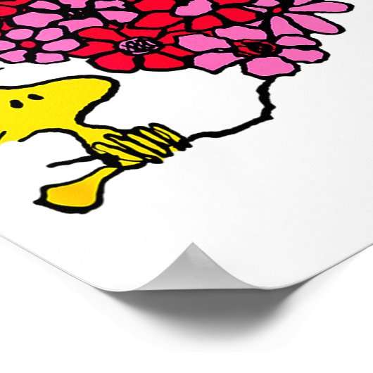 Peanuts - Valentines - Floral Heart  ポスター (角)