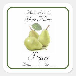 Pearはステッカーとラベルを編集可能に保持 スクエアシール