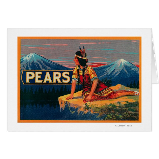 Pearストッククラートラベル (正面横)