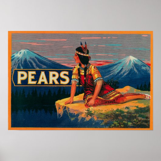 Pearストッククラートラベル ポスター (正面)