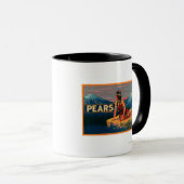 Pearストッククラートラベル マグカップ (正面右)