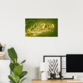 Pearスプラッシュポスター ポスター (ホームオフィス)