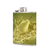 Pearスプラッシュ名前をカスタムするフラスコ フラスク (左)