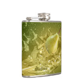 Pearスプラッシュ名前をカスタムするフラスコ フラスク (右)