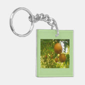 Pearツリーデザイン キーホルダー (正面左)