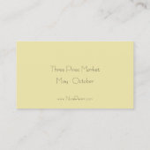 Pear名刺 名刺 (裏面)