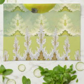 Pear抽象芸術 キッチンタオル (折り畳み)