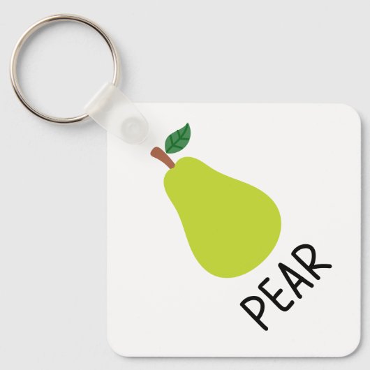 Pear キーホルダー (正面)