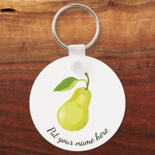 Pear キーホルダー (正面)