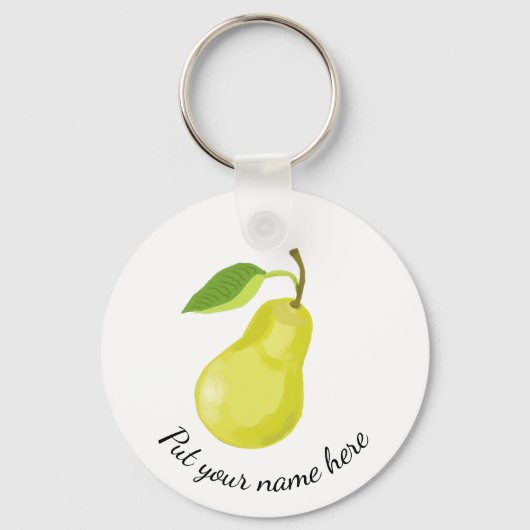 Pear キーホルダー (裏面)