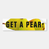 Pear Bumperのステッカーを入手する バンパーステッカー (正面)