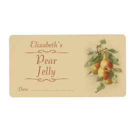 Pear Canningラベル ラベル