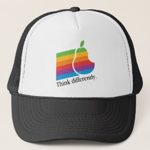 Pear Computers -レトロApple Computers Parody Hat キャップ