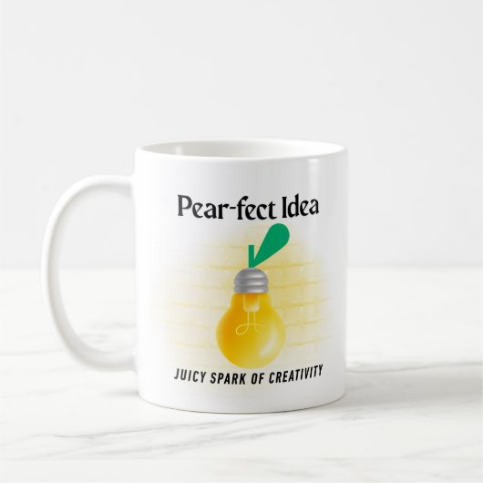 Pear-fectアイディア コーヒーマグカップ (左)