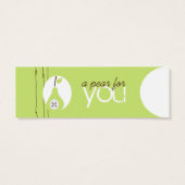 Pear For Youのつるラベル (裏面)