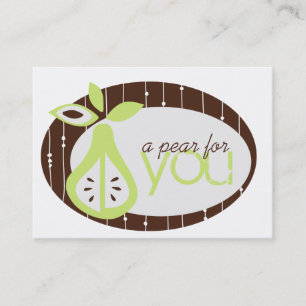 Pear For You Chubby Business Card 名刺