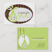 Pear For You Chubby Business Card 名刺 (正面/裏面)