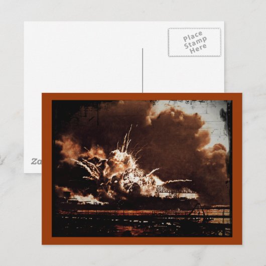 Pear Harborを思い出す ポストカード (正面/裏面)