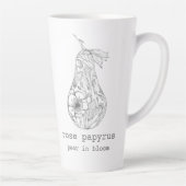 Pear in Bloom Latte Mok カフェラテマグ (右)