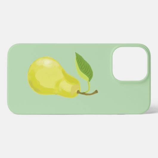 Pear iPhoneケース (裏面横)